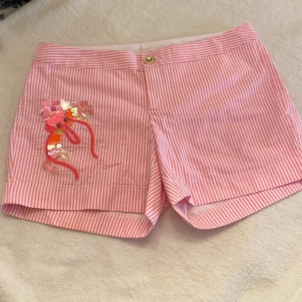Lilly Pulitzer Women’s Seersucker‎ Callahan Party Shorts